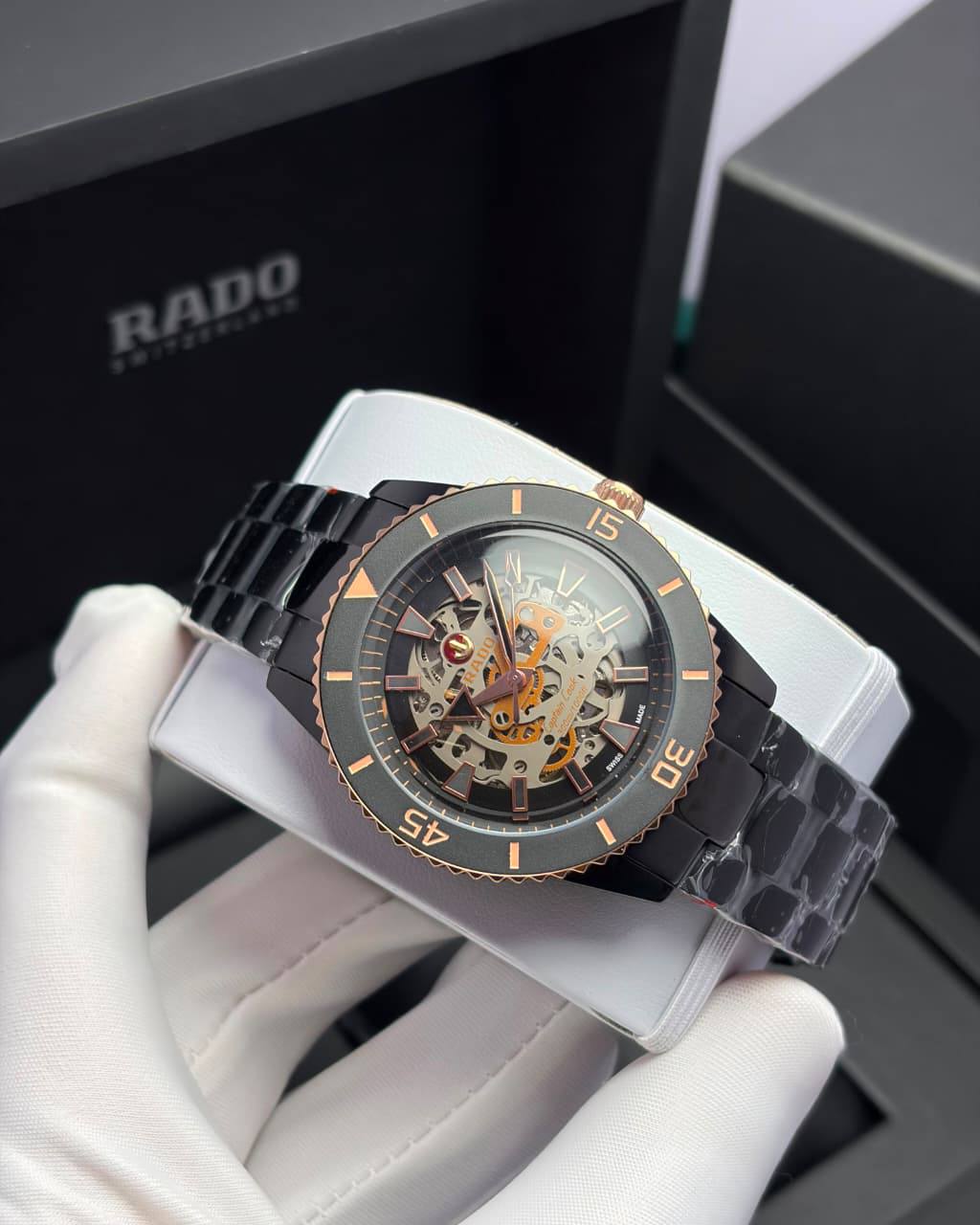 Rado watch for men good quality automatic 
280 dhs🇦🇪🇦🇪

Zain59
♥️♥️♥️