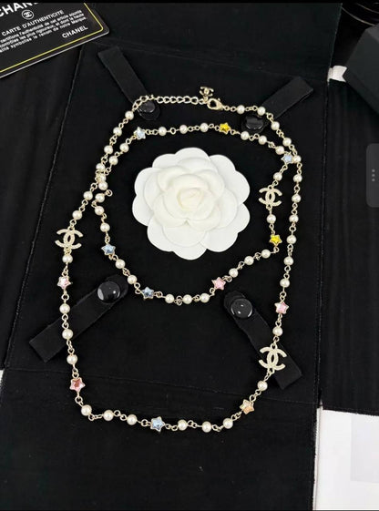 CHANEL LONG
NECKLACE
MASTER✨💫
150 DHS💓
 WITH BOX AND PAPER BAG🎁🛍️

Zain89
♥️♥️♥️