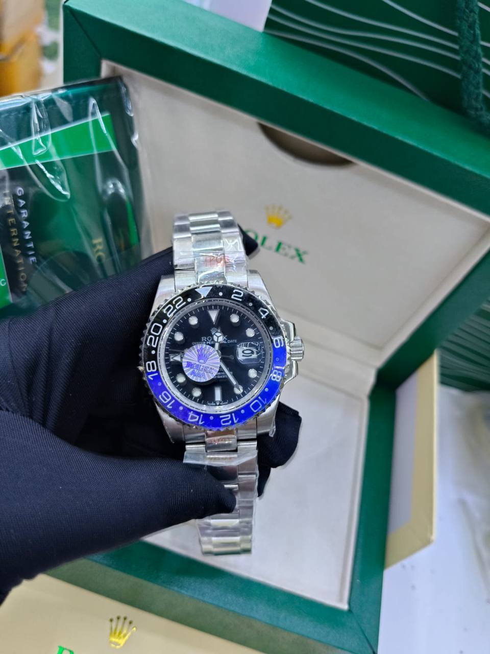 Rolex 
good quality 
Japan machine 
370 dhs✅
automatic 🥰👍

Zain25
♥️♥️♥️