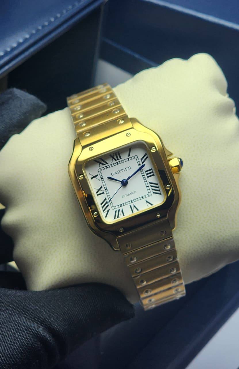 Cartier watch for ladies good quality automatic
 (size 36mm) 
280 dhs🪙🖤

Zain59
♥️♥️♥️