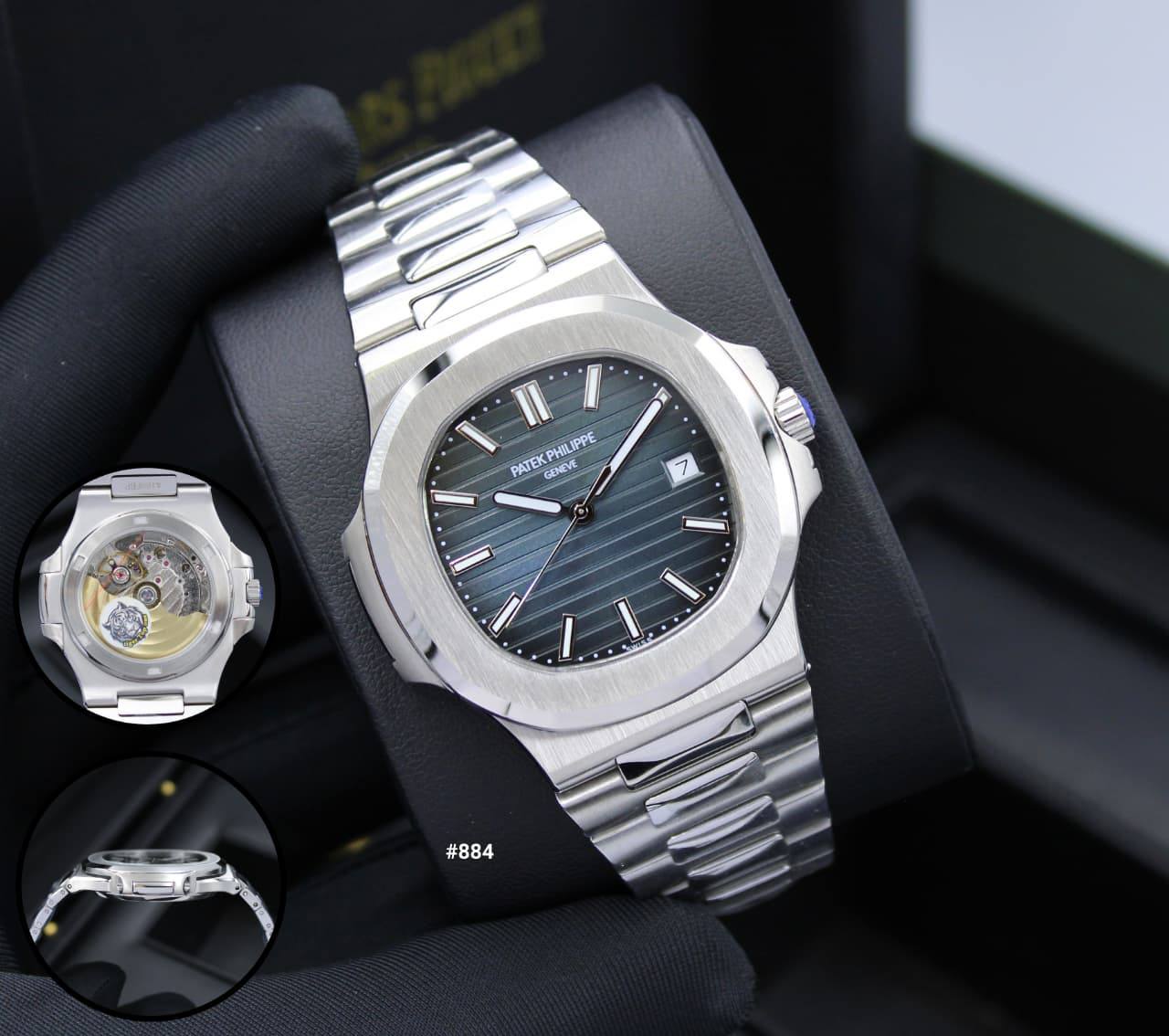 PATEK PHILIPPE MEN AUTOMATIC ULTRA SLIM SIZE 41MM

480 dhs✅

Zain58
♥️♥️♥️