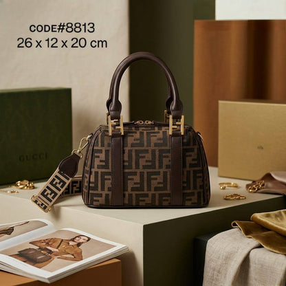 FENDI ʙᴏsᴛᴏɴ ʙᴀɢ
FF ᴊᴀᴄǫᴜᴀʀᴅ ғᴀʙʀɪᴄ
ᴡɪᴛʜ ʟᴏɴɢ ᴛʀɪᴍ ʙᴇʟᴛ sᴛʀᴀᴘ
sɪᴢᴇ : 26 cm

75 dhs✅

Zain31
♥️♥️♥️
