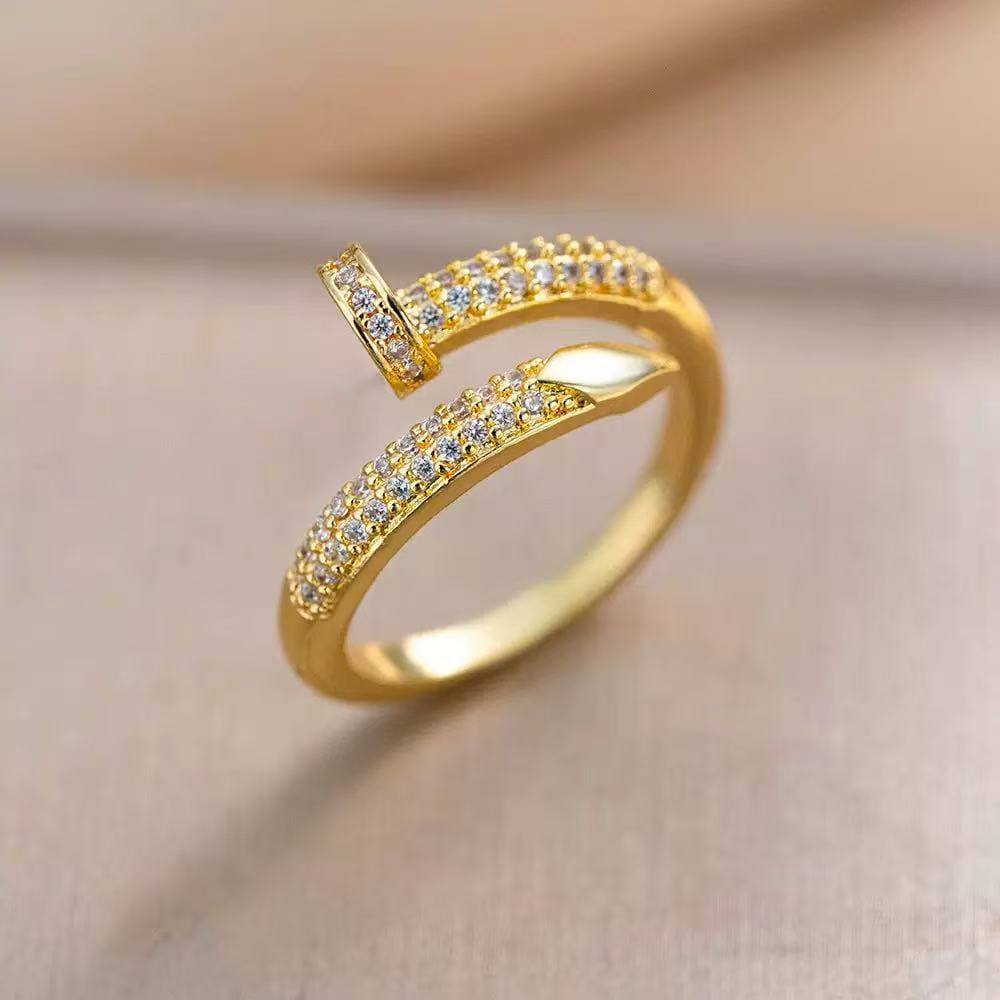 New Arrival Ring 
Stainless STEEL Gold plated
30 dhs💛

Zain243
♥️♥️♥️