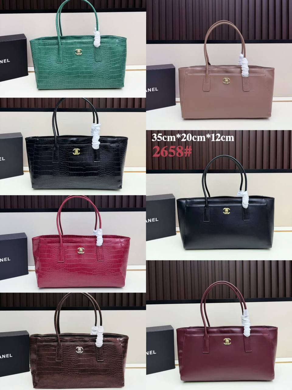 CHANEL 
COPY ONE 
220 dhs🇦🇪🇦🇪
SIZE: 35cm

Zain295
♥️♥️♥️