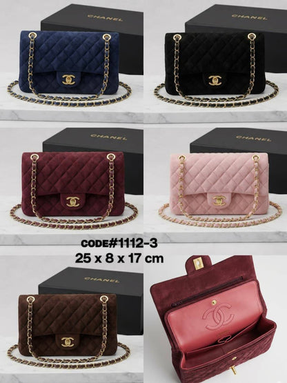 CHANEL ᴅᴏᴜʙʟᴇ ғʟᴀᴘ
sᴜᴇᴅᴇ ʟᴇᴀᴛʜᴇʀ ᴍᴀᴛᴇʀɪᴀʟ
ɢᴏʟᴅ ʜᴀʀᴅᴡᴀʀᴇ
sɪᴢᴇ : 25 cm
ᴡɪᴛʜ BOX
🎁🎁🎁

110 dhs✅

Zain31
♥️♥️♥️