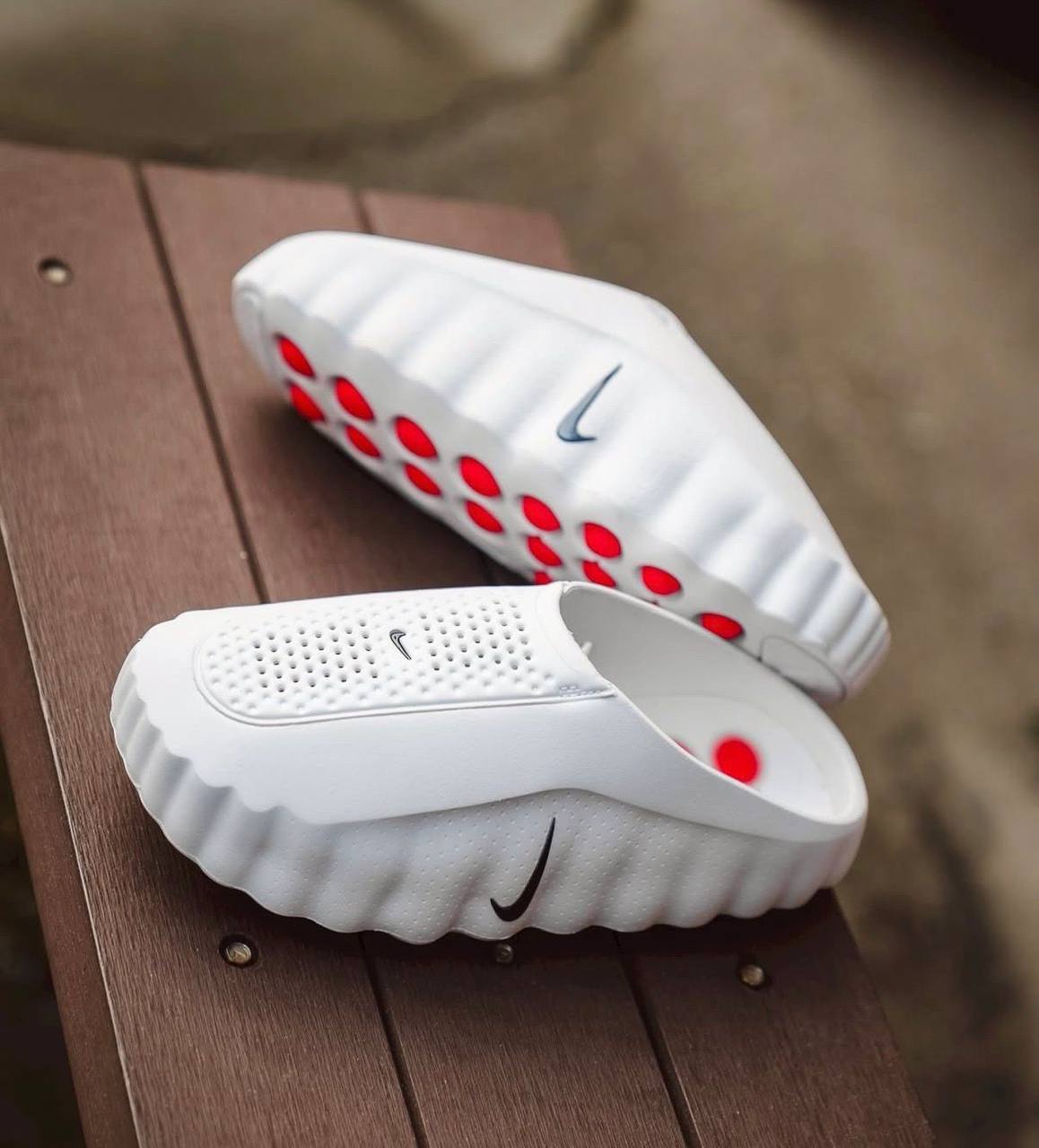 Nike Mind 001 White Speed Red，Size 36-47 ，
240 dhs✅

Zain18
♥️♥️♥️