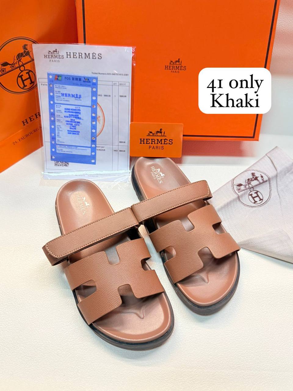 Hermes unisex
Size 36to41
Size 42to45
95 dhs✅

Zain236
♥️♥️♥️
