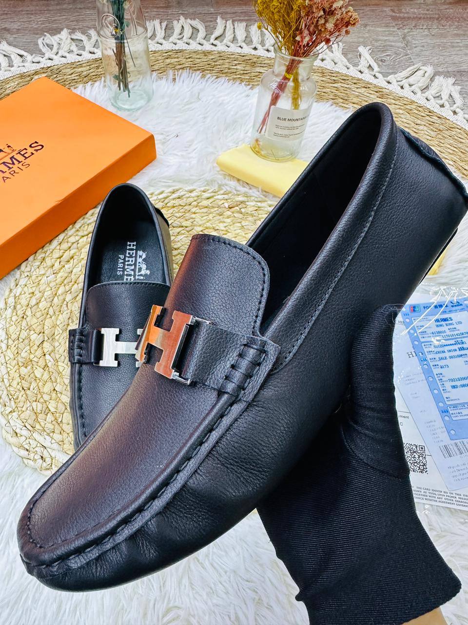 Hermes - Armani - Gucci - Fendi
High quality 
size 40-46 
250 dhs🪙🖤

Zain132
♥️♥️♥️