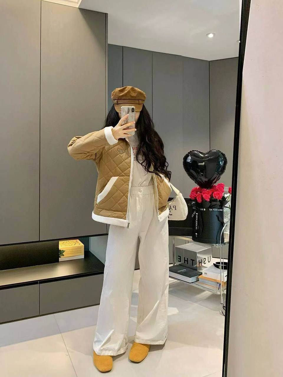 *New collections 💕💕    
280 dhs🪙🌨️
*good  quality  
*Sizes:S M L xl* 
*AVAILABL winter jacket

Zain231
♥️♥️♥️