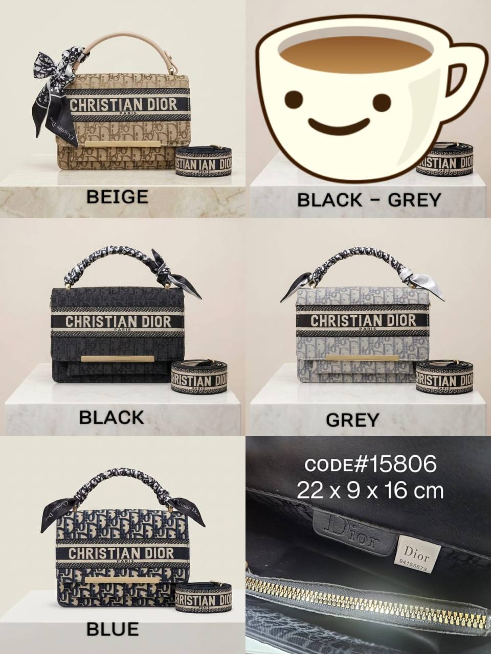 CHRISTIAN DIOR
ᴛᴏᴘ ʜᴀɴᴅʟᴇ ᴄʀᴏss ʙᴀɢ
ᴄᴀɴᴠᴀs ʟᴇᴀᴛʜᴇʀ ᴍᴀᴛᴇʀɪᴀʟ
ᴡɪᴛʜ ᴛᴡɪʟʟʏ ᴀɴᴅ ᴛʀɪᴍ ʙᴇʟᴛ
sɪᴢᴇ: 22 cm

75 dhs✅

Zain31
♥️♥️♥️