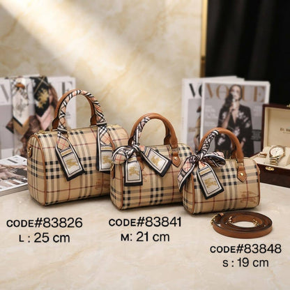 Burberry ʙᴏᴡʟɪɴɢ ʙᴀɢ
sᴘᴇᴇᴅʏ ᴛᴏᴘ ʜᴀɴᴅʟᴇ ʙᴀɢ
ᴡɪᴛʜ ᴛᴡɪʟʟʏ /ʀɪʙʙᴏɴ ʟᴀᴄᴇ
ɢᴏʟᴅ ʜᴀʀᴅᴡᴀʀᴇ

  ✦ sɪᴢᴇ SMALL ᴘʀɪᴄᴇ 
  ✦ sɪᴢᴇ MEDIUM ᴘʀɪᴄᴇ 
  ✦ sɪᴢᴇ LARGE ᴘʀɪᴄᴇ 
75 dhs✅

Zain31
♥️♥️♥️