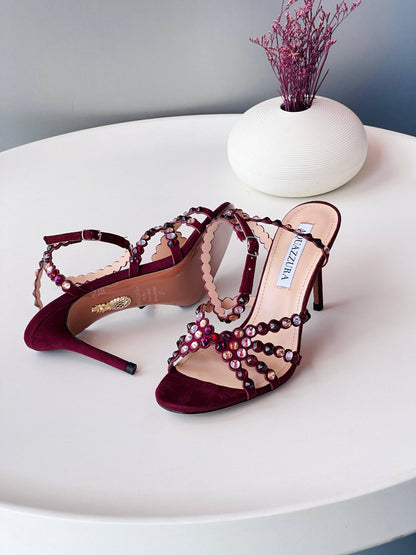 Aquzzura 
36_41
Super high quality* 
500 dhs❣️

Zain176
♥️♥️♥️