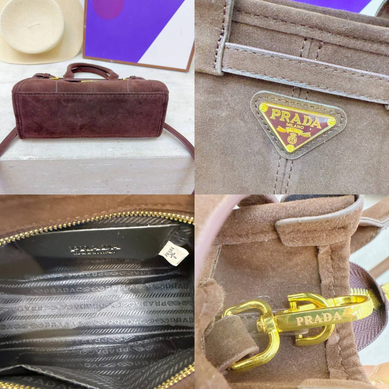 PRADA ʙᴏɴɴɪᴇ ʜᴀɴᴅʙᴀɢ
sᴜᴇᴅᴇ ʟᴇᴀᴛʜᴇʀ ᴍᴀᴛᴇʀɪᴀʟ
ɢᴏʟᴅ ʜᴀʀᴅᴡᴀʀᴇ
ɪᴛ ʜᴀs ᴀ ʙᴇʟᴛ ʟᴏɴɢ sᴛʀᴀᴘ
sɪᴢᴇ : 23 cm

80 dhs✅

Zain31
♥️♥️♥️