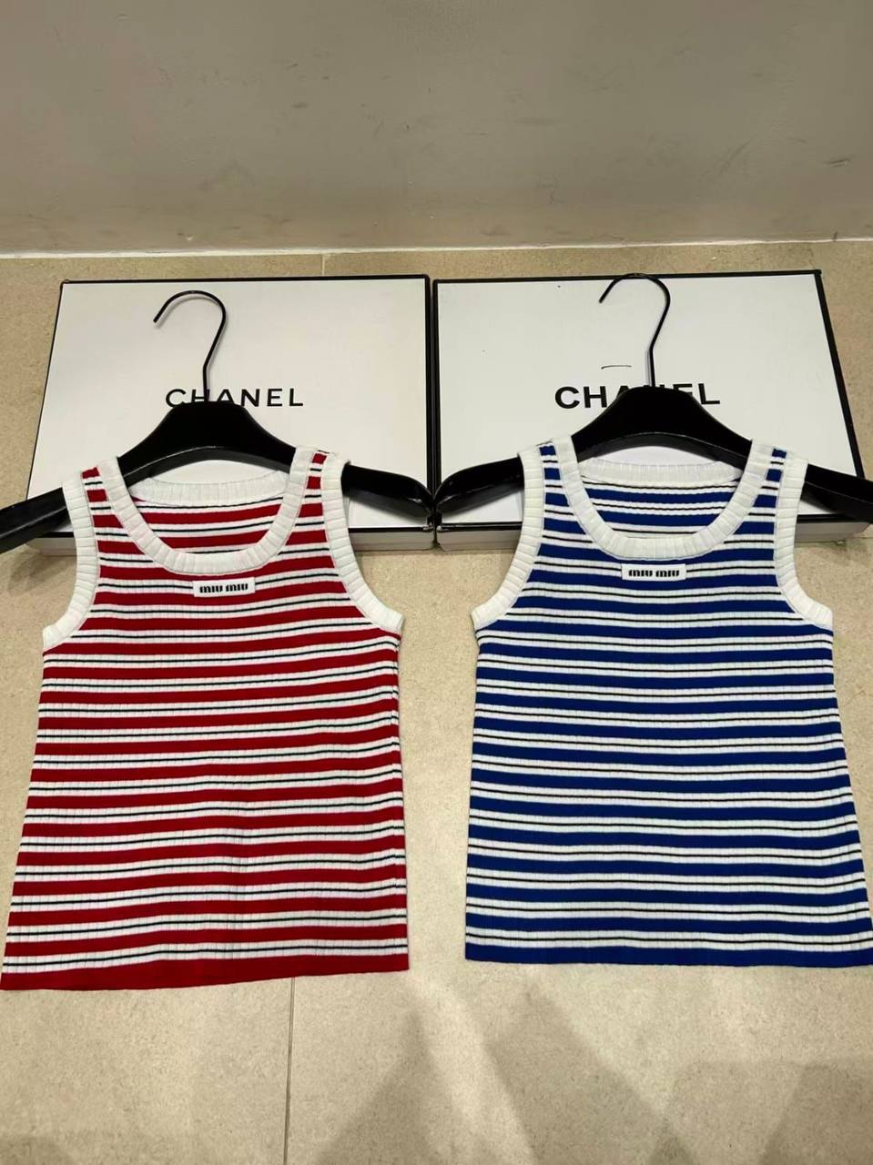 *New collections*                                                
MIU MIU
*Super Master quality*
*Sizes: S M L XL* 
250 dhs✅

Zain308
♥️♥️♥️