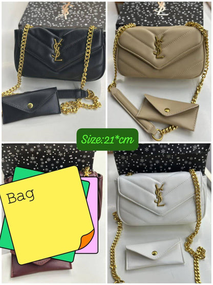 YSL
Good quality 
Size 21 cm
100 dhs🇦🇪🇦🇪
With box 📦

Zain70
♥️♥️♥️