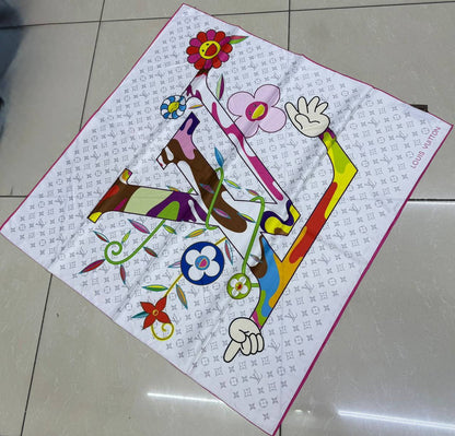 Silk square scarf 
40 dhs🪙💚

Zain93
♥️♥️♥️