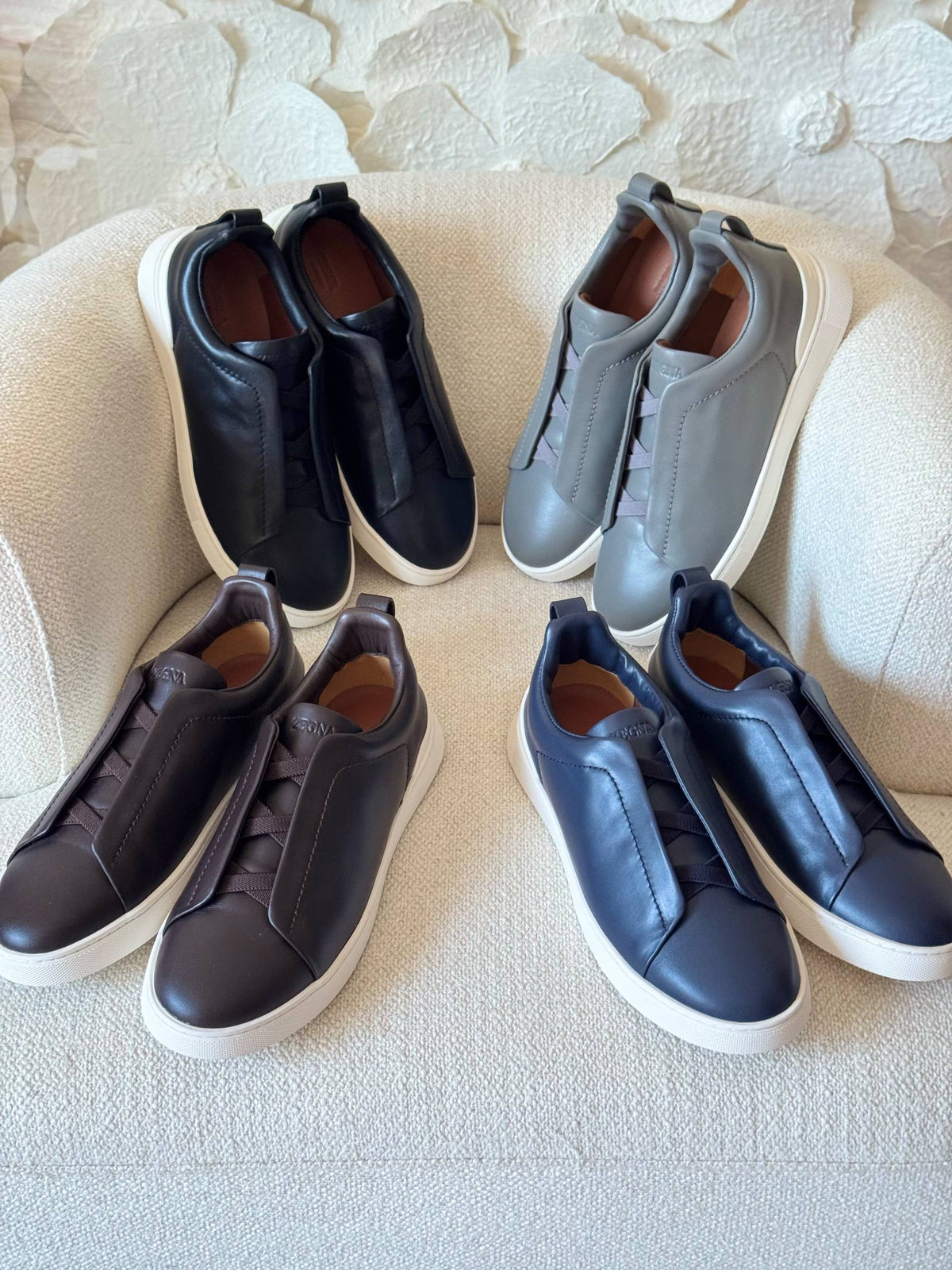 ZEGNA SNEAKERS 

AAA QUALITY

 SIZE:40 to 46 

500 dhs🇦🇪🇦🇪

Zain185
♥️♥️♥️