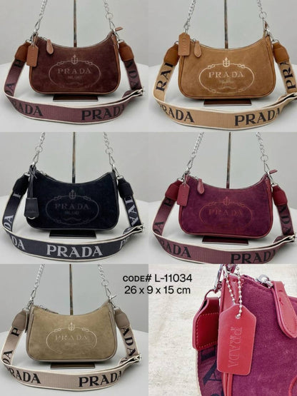 PRADA sʜᴏᴜʟᴅᴇʀ ʙᴀɢ
sᴜᴀᴅᴇ ʟᴇᴀᴛʜᴇʀ ᴍᴀᴛᴇʀɪᴀʟ
ᴇᴍʙʀᴏɪᴅᴇᴅ ʟᴏɢᴏ
ᴡɪᴛʜ ʟᴏɴɢ sᴛʀᴀᴘ
sɪᴢᴇ : 26 cm
ᴡɪᴛʜ ᴏᴜᴛ BOX

65 dhs✅

Zain31
♥️♥️♥️