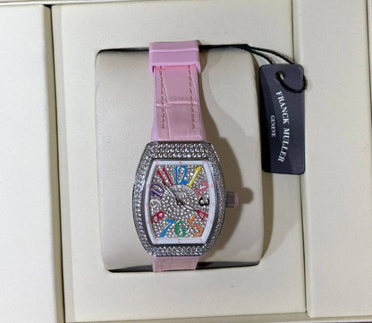 FRANCK MULLER 
_*WOMEN*_
_MASTER QUALITY_

380 dhs❣️
___WITH BOX_____❒
🎁🎁🎁

Zain108
♥️♥️♥️