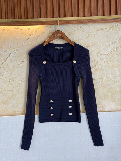 *BALMAIN*
Women’s Sweater
Master Quality 
SML 
260 dhs🪙🌨️

Zain276
♥️♥️♥️