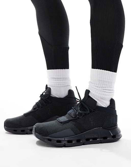 On Running Cloudnova Black Eclipse ，
Size 36-45 ，
230 dhs🪙🌨️

Zain18
♥️♥️♥️