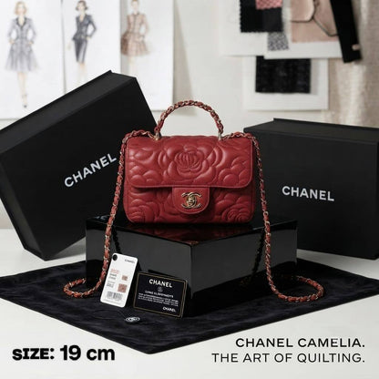 Chanel ᴄᴀᴍᴇʟɪᴀ
ᴛᴏᴘ ʜᴀɴᴅʟᴇ ʙᴀɢ
ǫᴜɪʟᴛᴇᴅ ʟᴀᴍʙsᴋɪɴ ʟᴇᴀᴛʜᴇʀ
ɢᴏʟᴅ ʜᴀʀᴅᴡᴀʀᴇ
sɪᴢᴇ : 19 cm
ᴡɪᴛʜ BOX

95 dhs✅

Zain31
♥️♥️♥️
