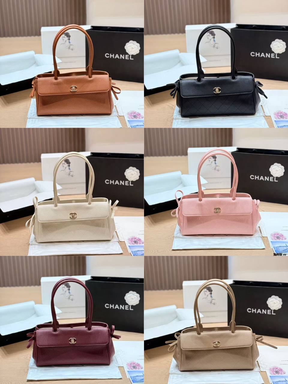 Chanel 
Master🌺
Size 30cm
340 dhs✅

With box🎁

Zain189
♥️♥️♥️