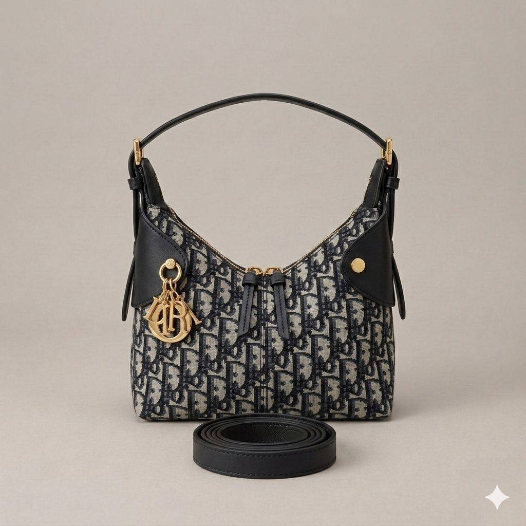 CHRISTIAN DIOR
Voyage HOBO Bag
Made of Crinkled Calfskin
Gold metal Charms
With Long belt strap
NO BOX
Size: 27 cm


105 dhs🇦🇪🇦🇪🇦🇪

Zain239
♥️♥️♥️