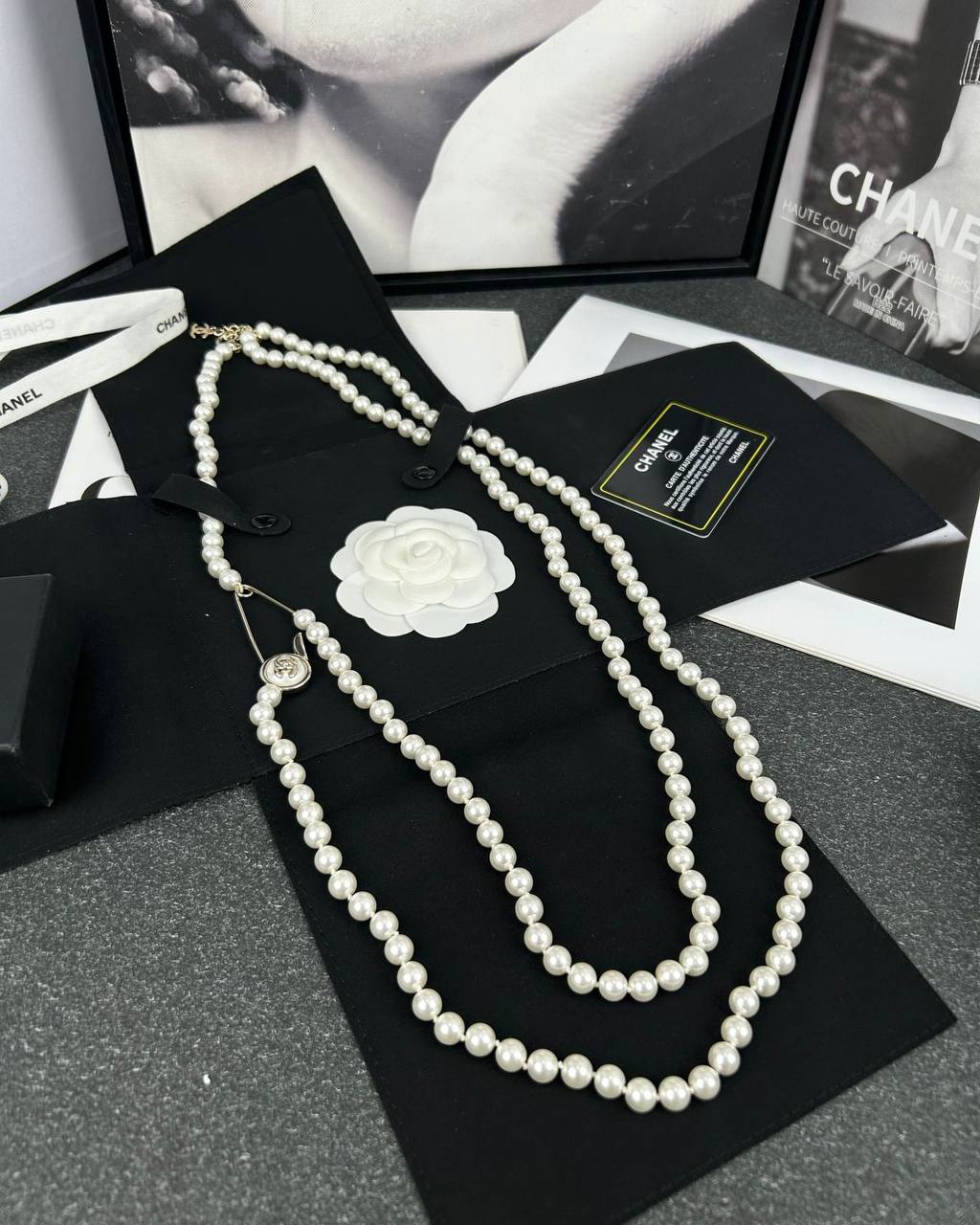 MASTER NECKLACE
130 DHS🇦🇪
WITH NORMAL CHANEL BOX AND PAPER BAG🛍️🎁
Chanel

Zain89
♥️♥️♥️