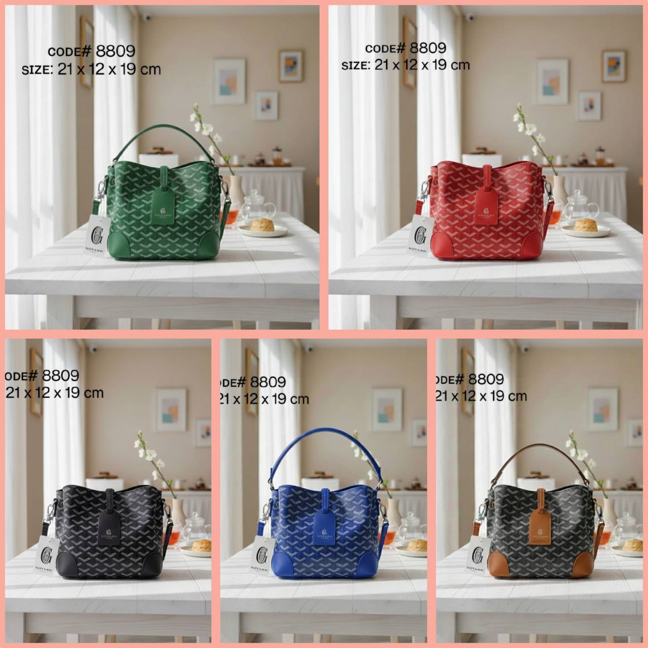 GOYARD ᴘᴇᴛɪᴛᴇ ғʟᴏᴛ ʙᴜᴄᴋᴇᴛ
sʜᴏᴜʟᴅᴇʀ ᴄʀᴏss ʙᴀɢ
ᴡɪᴛʜ 2 ʙᴇʟᴛ sᴛʀᴀᴘ sᴍᴀʟʟ & ʙɪɢ
sɪᴢᴇ : 21 cm

70 dhs🪙🌨️

Zain31
♥️♥️♥️