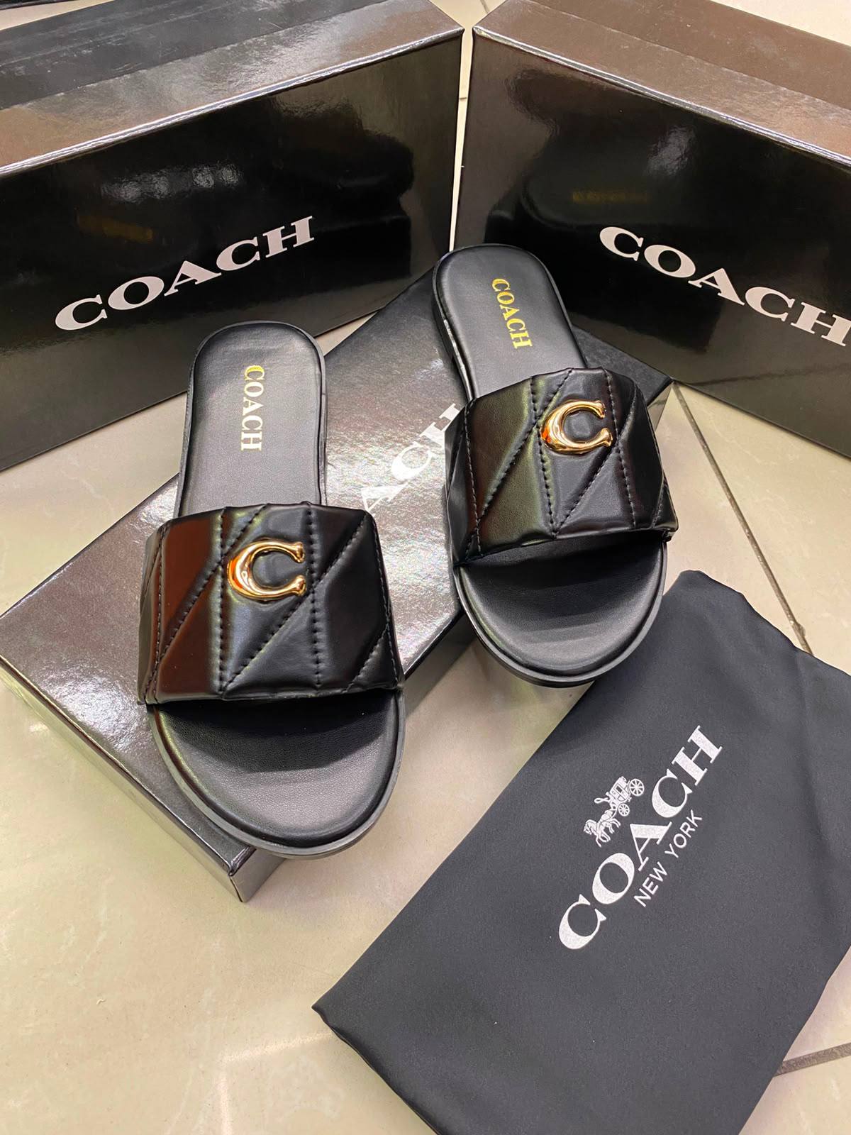 Coach 

slipper New Arrived
High Quality 

Size 36 To 41
95 dhs🇦🇪🇦🇪🇦🇪

Zain120
♥️♥️♥️