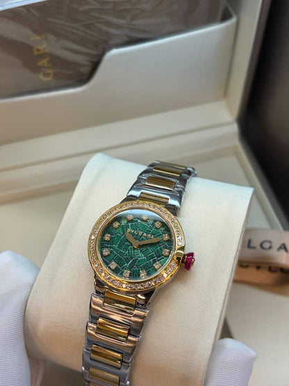 Bvlgari 
watch for ladies 
good quality 
320 dhs💓

Zain59
♥️♥️♥️