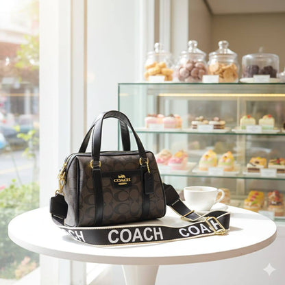 Coach ʀᴏᴡᴀɴ sᴀᴛᴄʜᴇʟ
ᴛᴏᴘ ʜᴀɴᴅʟᴇ ᴄʀᴏssʙᴀɢ
ᴡɪᴛʜ ᴛᴀssᴇʟ ᴄʜᴀɪɴ
ɪᴛ ʜᴀs ʟᴏɴɢ ʙᴇʟᴛ sᴛʀᴀᴘ
sɪᴢᴇ: 23 cm

65 dhs🪙🌨️

Zain31
♥️♥️♥️