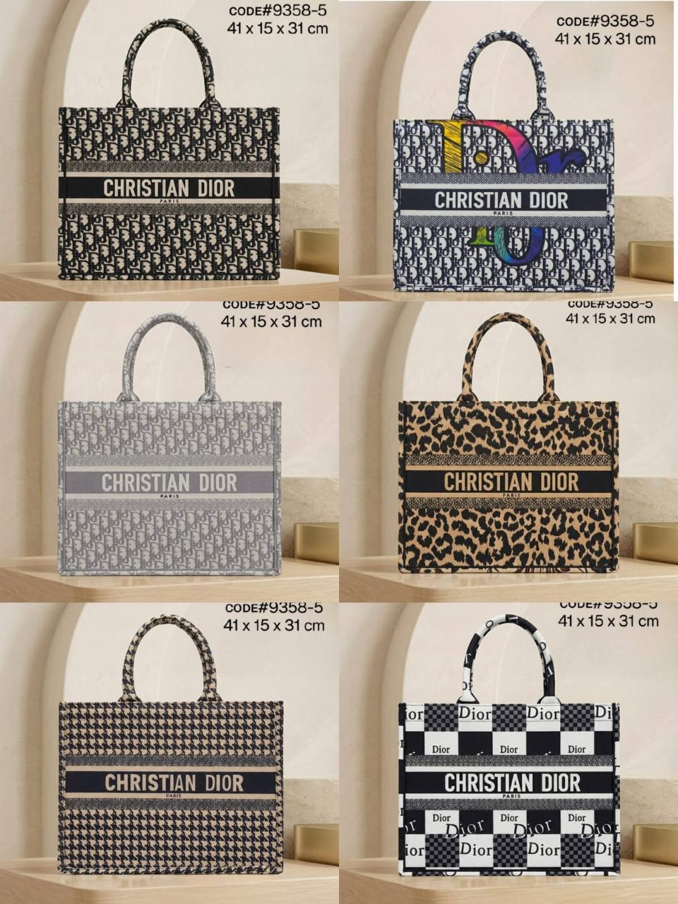 Dior
ʜᴀɴᴅᴄᴀʀʀʏ ʙᴏᴏᴋᴛᴏᴛᴇ
  •ᴢɪᴘᴘᴇʀ ᴛʏᴘᴇ
  •ᴄᴀɴᴠᴀss ᴍᴀᴛᴇʀɪᴀʟ
sɪᴢᴇ : 41 cm

70 dhs✅

Zain31
♥️♥️♥️