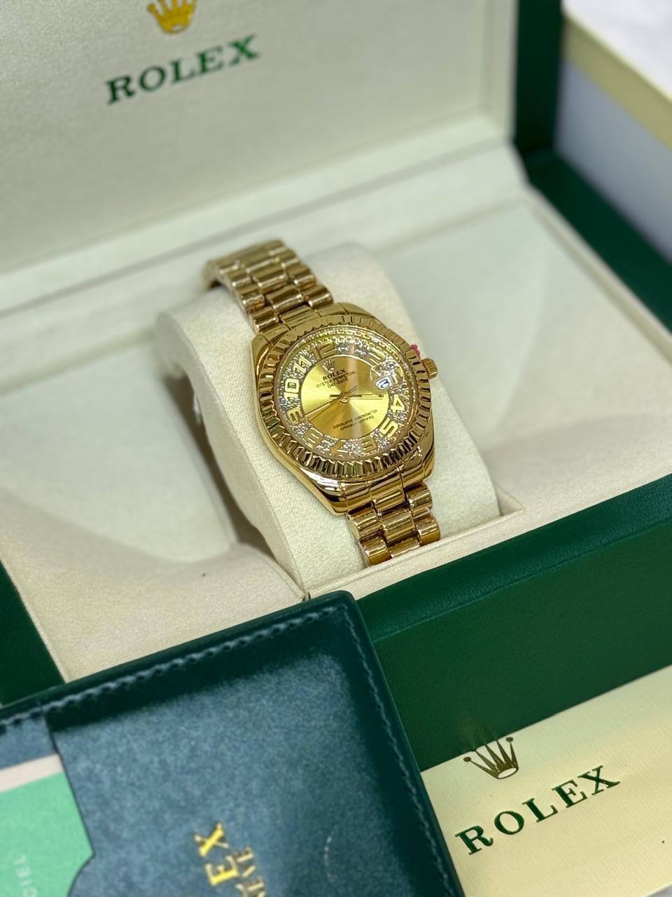ROLEX 🆕 LADIES 
GOOD QUALITY 💯
60 dhs🪙💕

Zain133
♥️♥️♥️