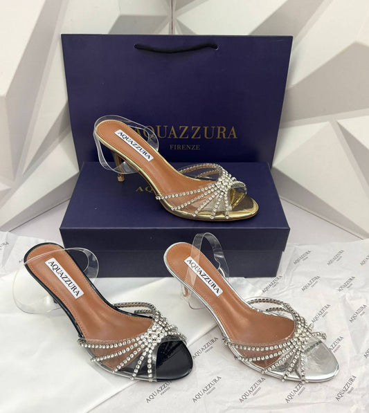 Aquazzura
150 dhs✅
Size  36-41 

Zain88
♥️♥️♥️