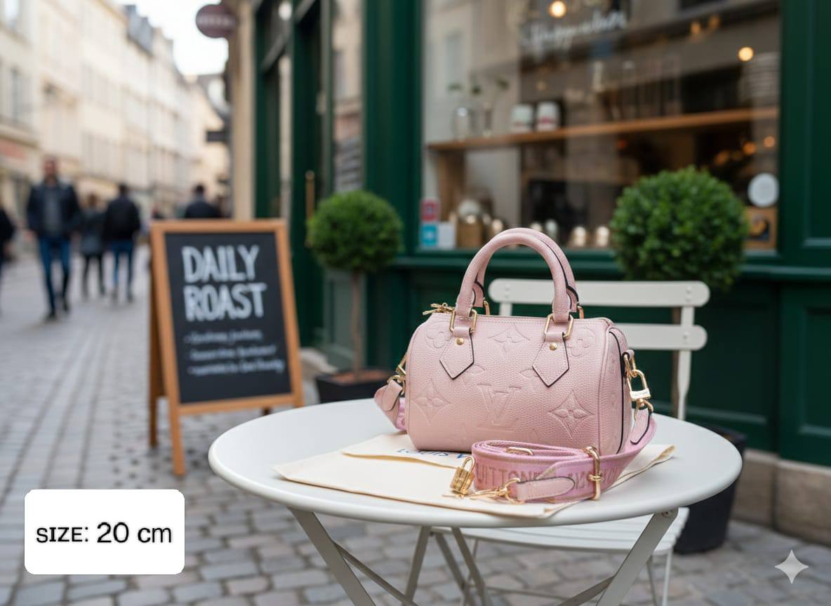 LV 
ᴡɪᴛʜ ᴘᴀᴅʟᴏᴄᴋ & ᴋᴇʏ
ɢᴀᴍᴏsᴀ ʟᴇᴀᴛʜᴇʀ ɪɴsɪᴅᴇ
ᴡɪᴛʜ ʟᴏɴɢ ʙᴇʟᴛ sᴛʀᴀᴘ
sɪᴢᴇ: 20 cm
ᴡɪᴛʜ BOX
🎁🎁🎁

95 dhs🪙💚

Zain31
♥️♥️♥️