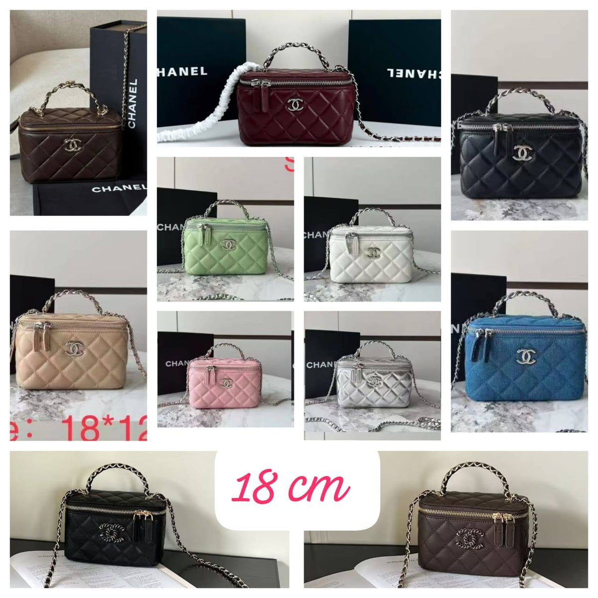 Chanel

100 dhs
With box

Zain143
♥️♥️♥️