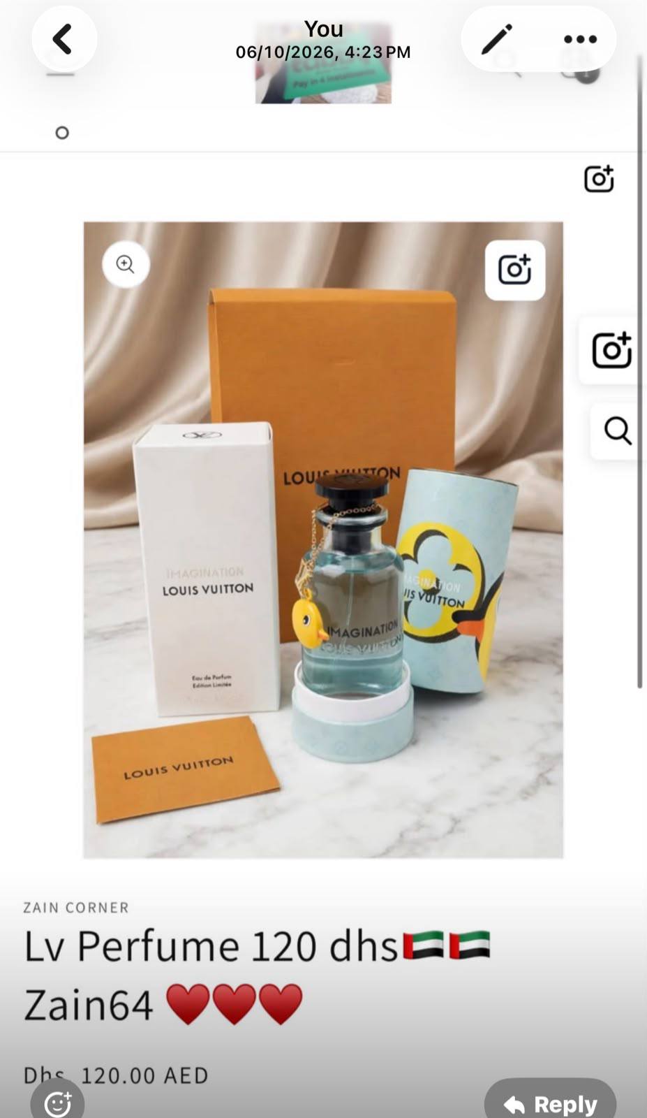 Lv super master  

120 dhs

Zain64
♥️♥️♥️