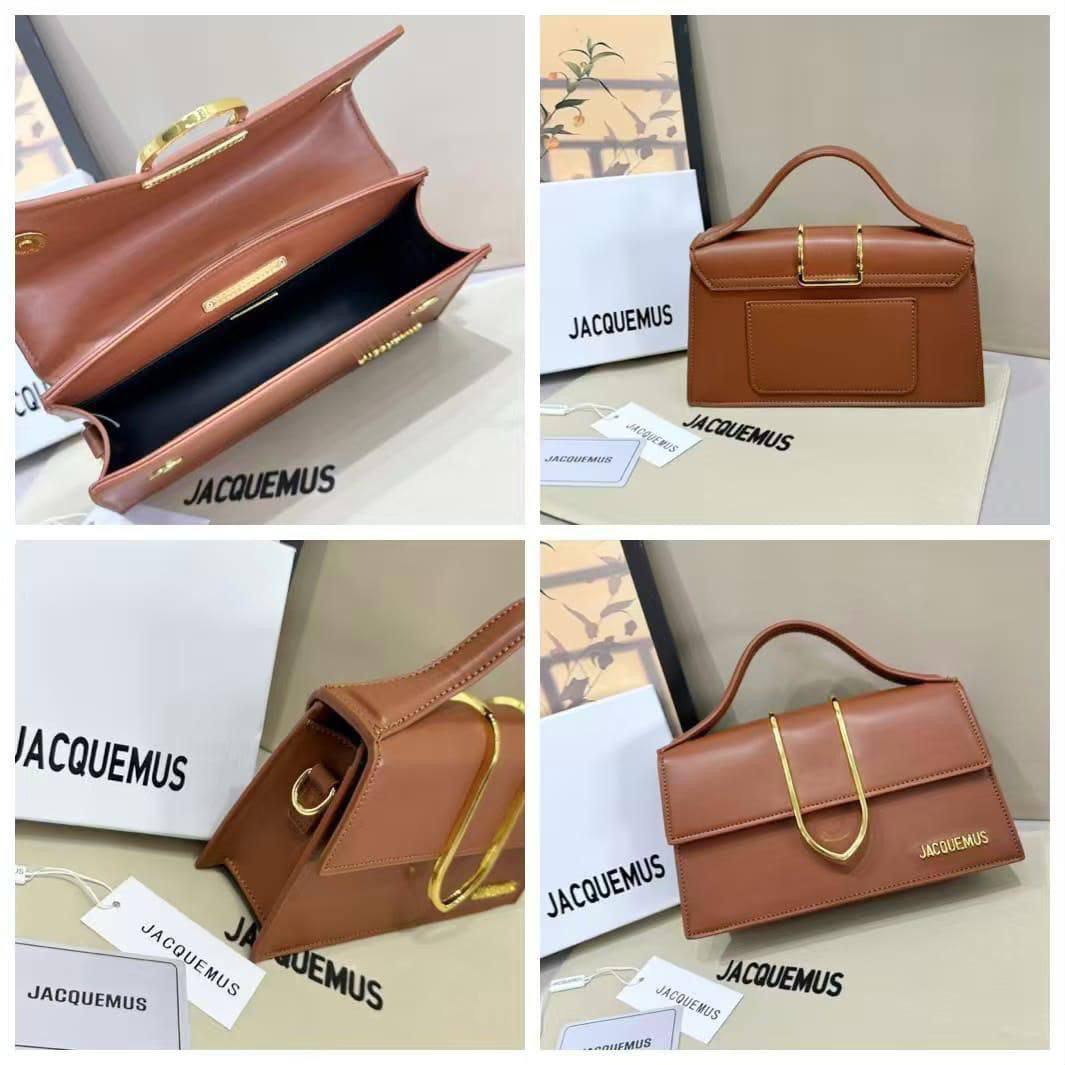 JACQUEMUS 
GOOD QUALITY 💫
110 dhs🇦🇪🇦🇪
WITH BOX 📦

Zain28
♥️♥️♥️
