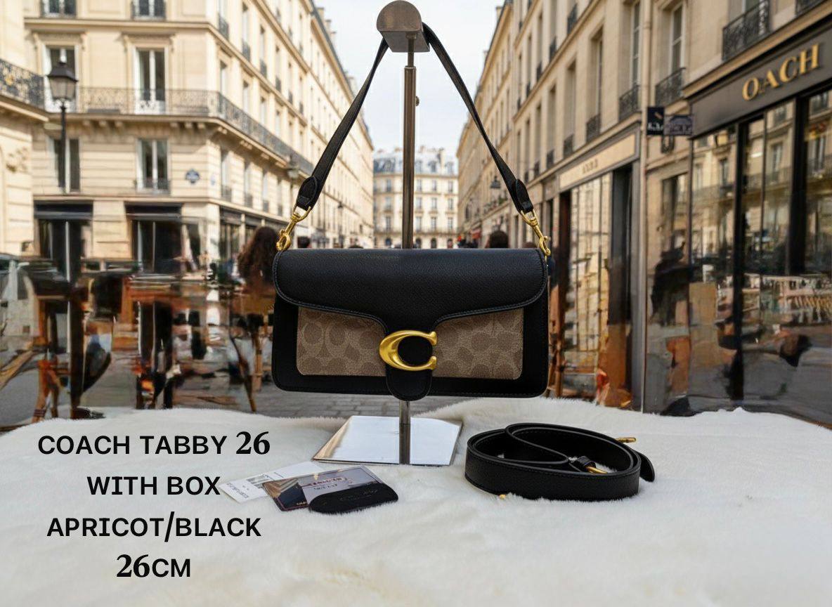 Coach ᴛᴀʙʙʏ 𝟐𝟔
ᴄʟᴜᴛᴄʜ sʜᴏᴜʟᴅᴇʀ ʙᴀɢ
ᴡɪᴛʜ ʙᴏx
🎁🎁🎁

ʟᴇᴀᴛʜᴇʀ
sɪᴢᴇ:𝟐𝟔ᴄᴍ
100 dhs✅

Zain56
♥️♥️♥️