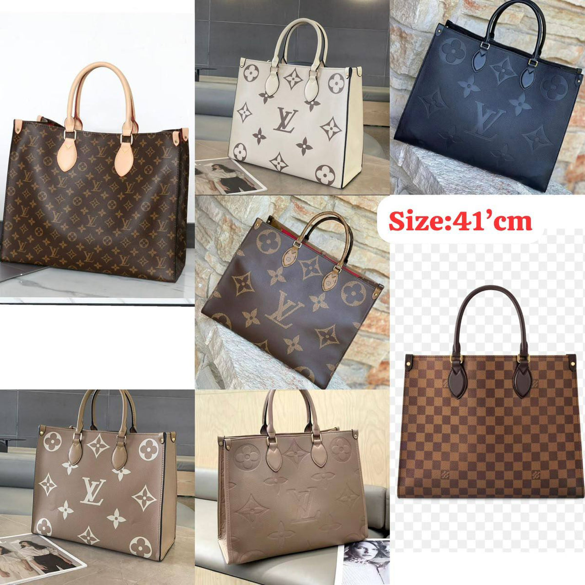 LV

Restock 
Good quality 💯
Size 41*cm
110 dhs🇦🇪🇦🇪

Zain70
♥️♥️♥️