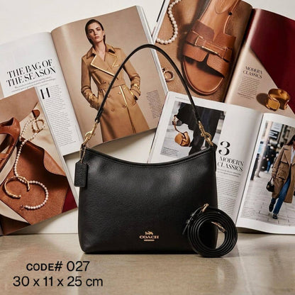 COACH ʟᴀᴜʀᴇʟ 
sʜᴏᴜʟᴅᴇʀ  ʙᴀɢ
ᴡɪᴛʜ ʟᴏɴɢ ʙᴇʟᴛ sᴛʀᴀᴘ
ɢᴏʟᴅ ʜᴀʀᴅᴡᴀʀᴇ
sɪᴢᴇ : 30 cm

70 dhs✅

Zain31
♥️♥️♥️