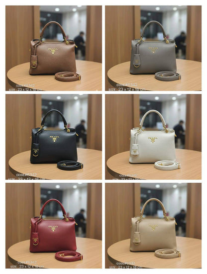 PRADA ᴛᴏᴘ ʜᴀɴᴅʙᴀɢ
ᴍᴀᴛᴛᴇ ʟᴇᴀᴛʜᴇʀ ᴍᴀᴛᴇʀɪᴀʟ
ᴛʜʀᴇᴇ ᴄᴏᴍᴘᴀʀᴛᴍᴇɴᴛ
ᴡɪᴛʜ ʟᴏɴɢ ʙᴇʟᴛ sᴛʀᴀᴘ
ɢᴏʟᴅ ʜᴀʀᴅᴡᴀʀᴇ
sɪᴢᴇ : 23 cm

75 dhs✅

Zain31
♥️♥️♥️
