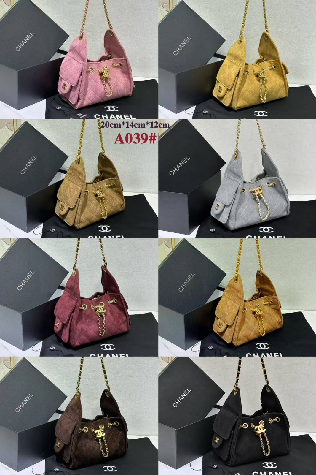 CHANEL 

NEW CAME 
HIGH QUALITY  

WITH BOX 
120 dhs🇦🇪🇦🇪

20cm

Zain39
♥️♥️♥️