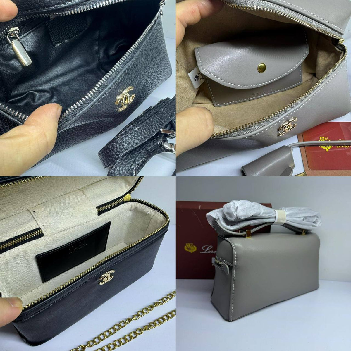 🎉 Discount  💗Chanel / Hermes / lv
1️⃣ First quality +🎁
Size : 21 ~ 18 * 12 cm

Withbox🎁

70 dhs🇦🇪🇦🇪

Zain115
♥️♥️♥️