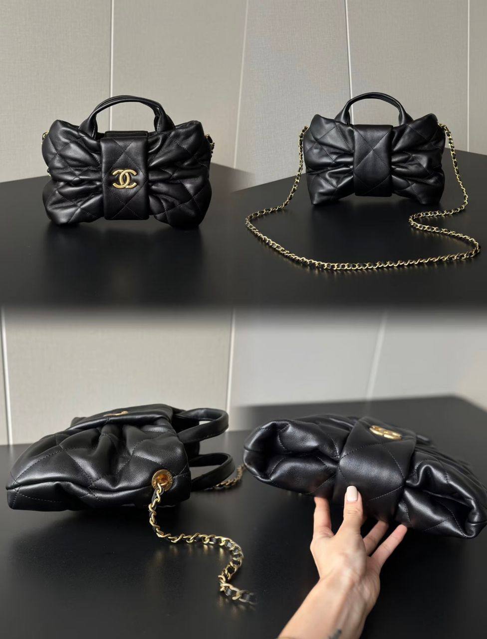 Chanel
100 dhs💓
SIZE：26cm

Zain35
♥️♥️♥️