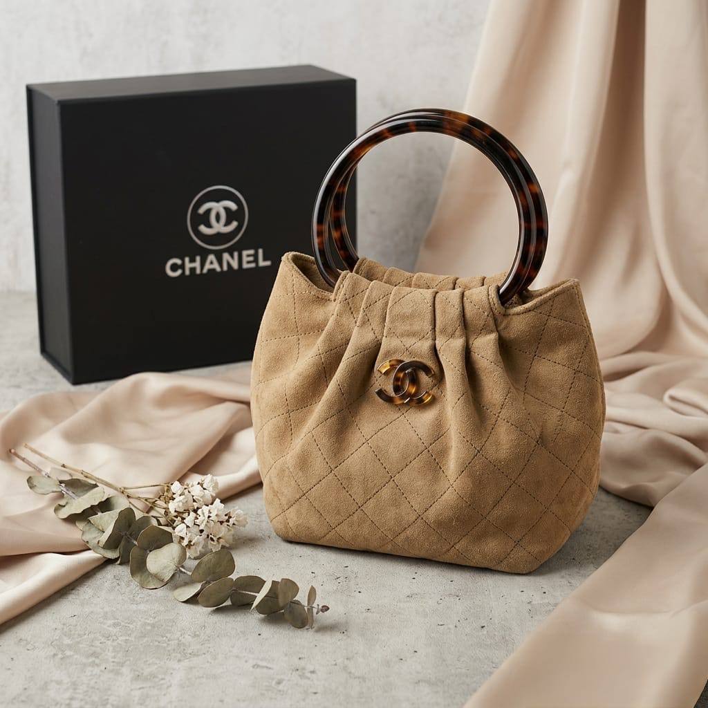 CHANEL ʜᴏʙᴏ ʜᴀɴᴅʙᴀɢ
ᴛᴏʀᴛᴏɪsᴇsʜᴇʟʟ sᴛʏʟᴇ ᴘʟᴇxɪɢʟᴀss
ɢᴏʟᴅ ᴛᴏɴᴇ ᴍᴇᴛᴀʟ 
ᴅᴏᴜʙʟᴇ C ʟᴏɢᴏ
sᴜᴇᴅᴇ ᴍᴀᴛᴇʀɪᴀʟ
sɪᴢᴇ : 15 x 7 x 17 cm
ᴡɪᴛʜ BOX
🎁🎁🎁

80 dhs✅

Zain31
♥️♥️♥️
