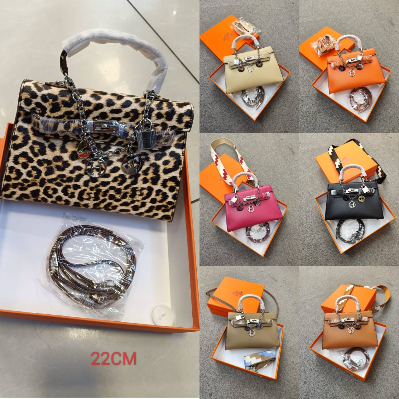 Hermes
95 dhs✅ 
high quality 
With box22cm

Zain26
♥️♥️♥️