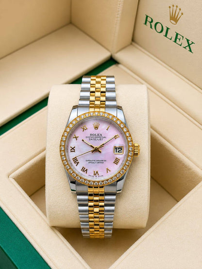 Rolex watch for ladies good quality
 230 dhs✅
 (size 31mm)

Zain59
♥️♥️♥️